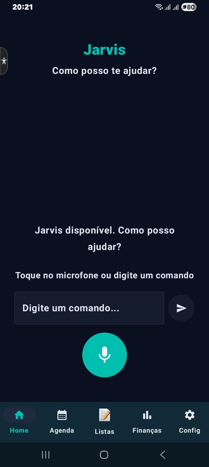 Axia — Tela inicial